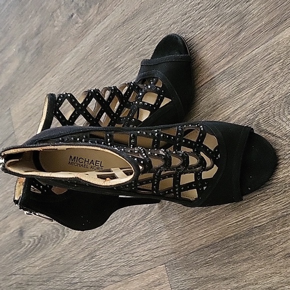 Michael kors  bling high heel booties - Picture 7 of 8